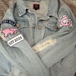 ivory ella Jean Jackets for Women Poshmark